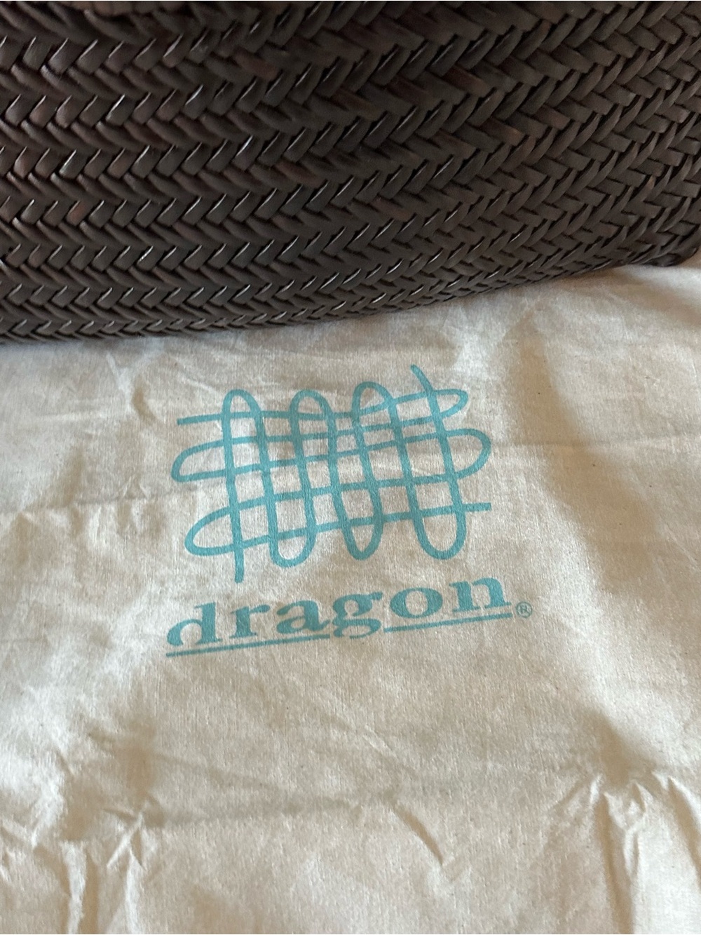 Dragon Difussion Brown Tote - Picture 4 of 6